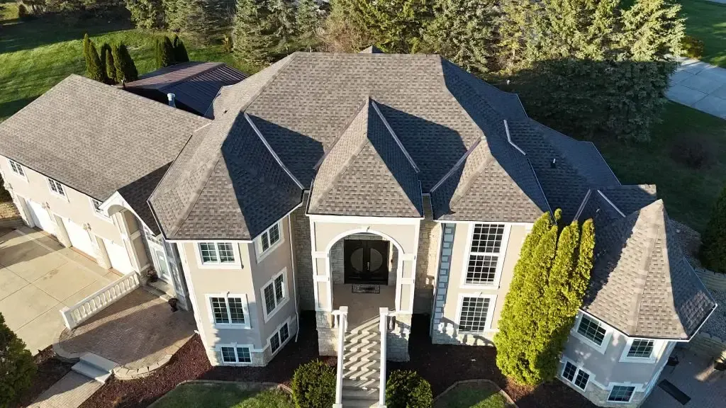 GAF Lifetime Roofing System Weathered Wood Color