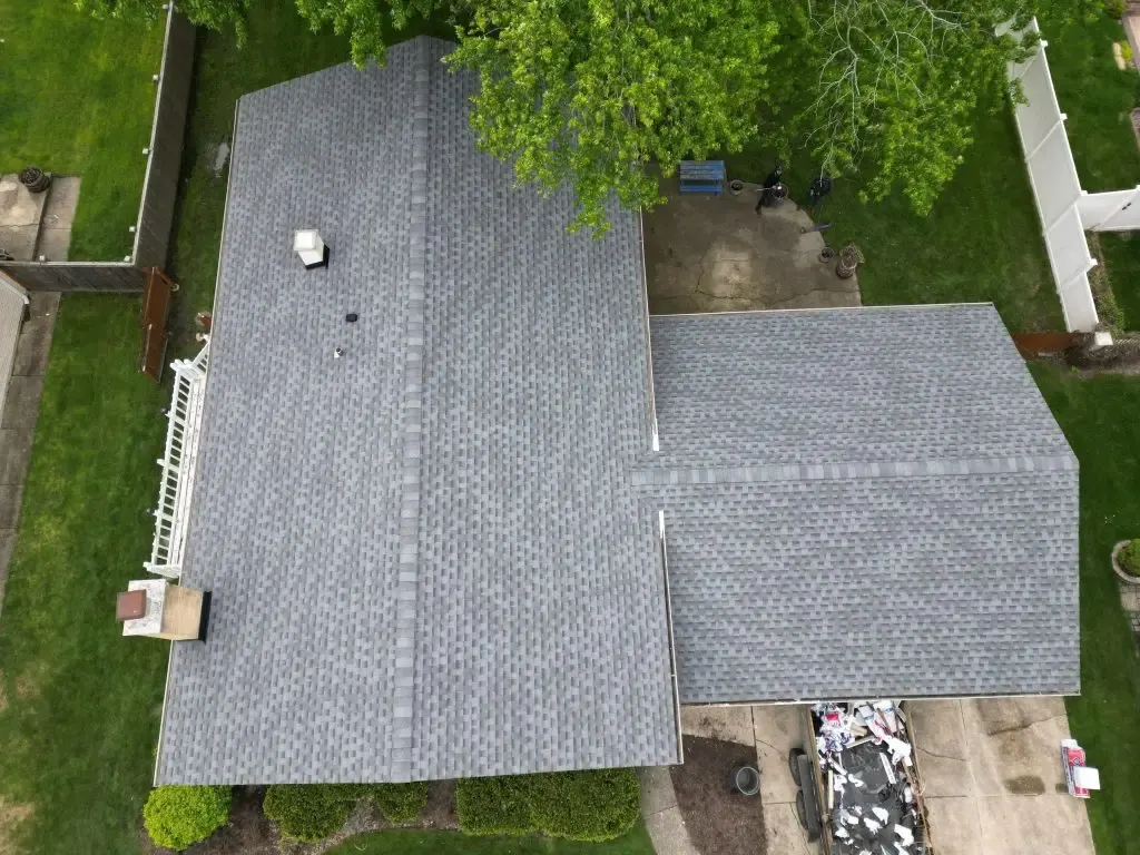 Roof replacement and chimney flashing — Darien, IL — photo 4