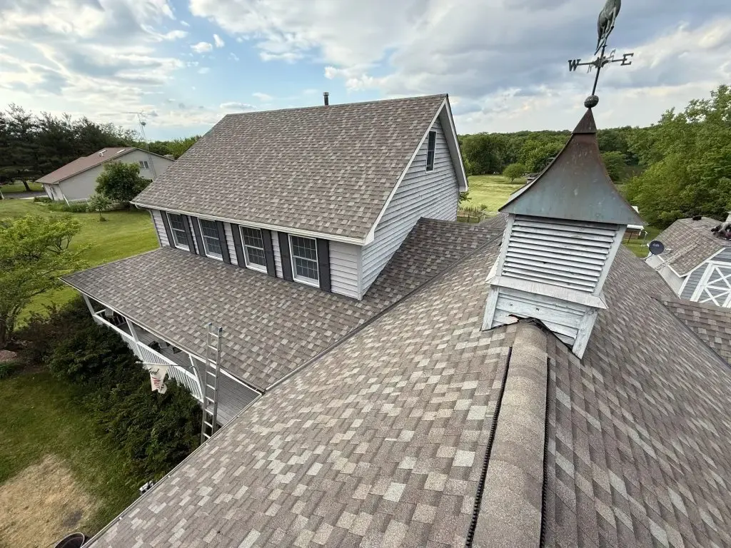 Roofing, copper chimney cap and copper awning — Custer Park, IL — photo 6