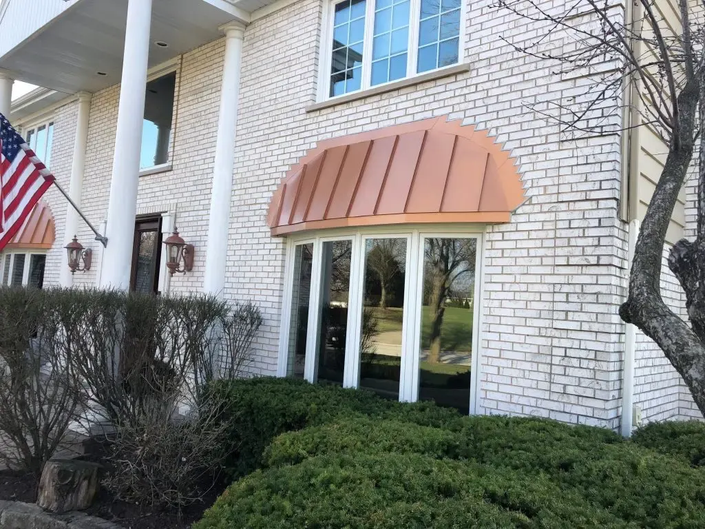 Copper awnings — Burr Ridge, IL — photo 2