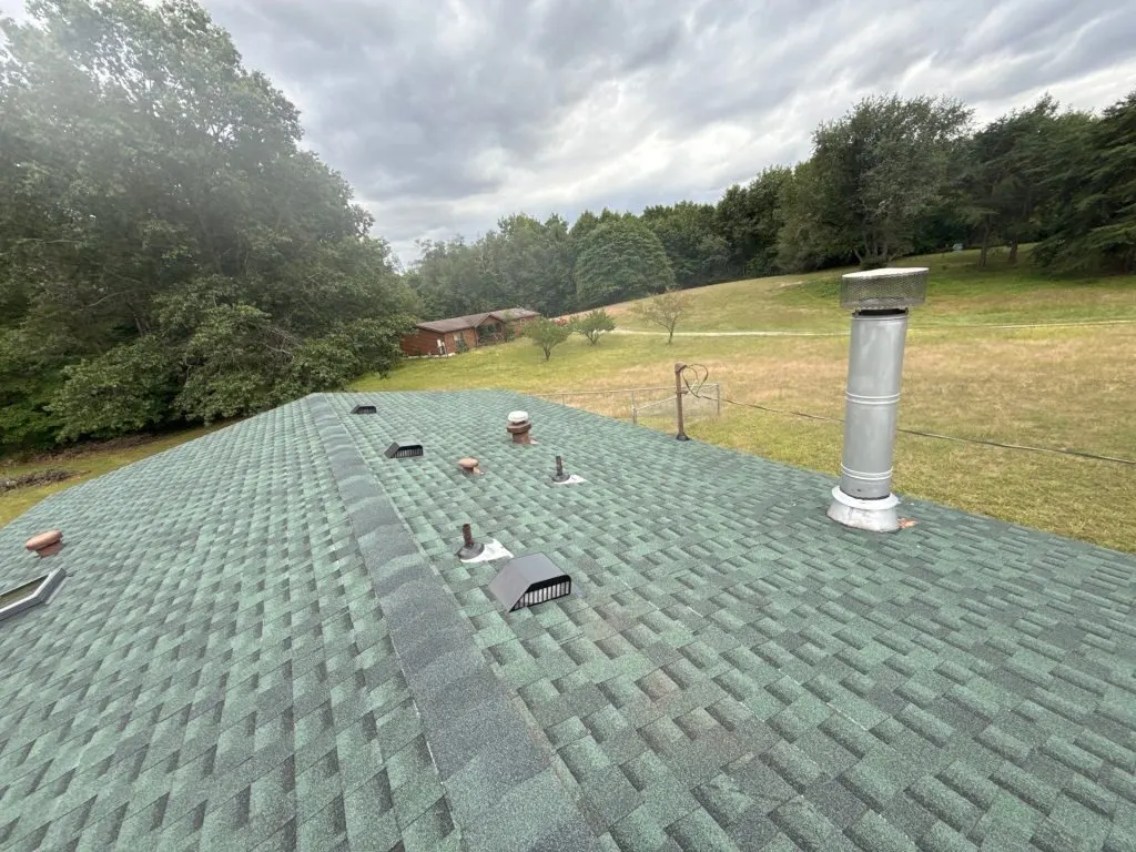 GAF Hunter Green Roof Replacement in Kouts, IN — Kouts, IN — photo 2