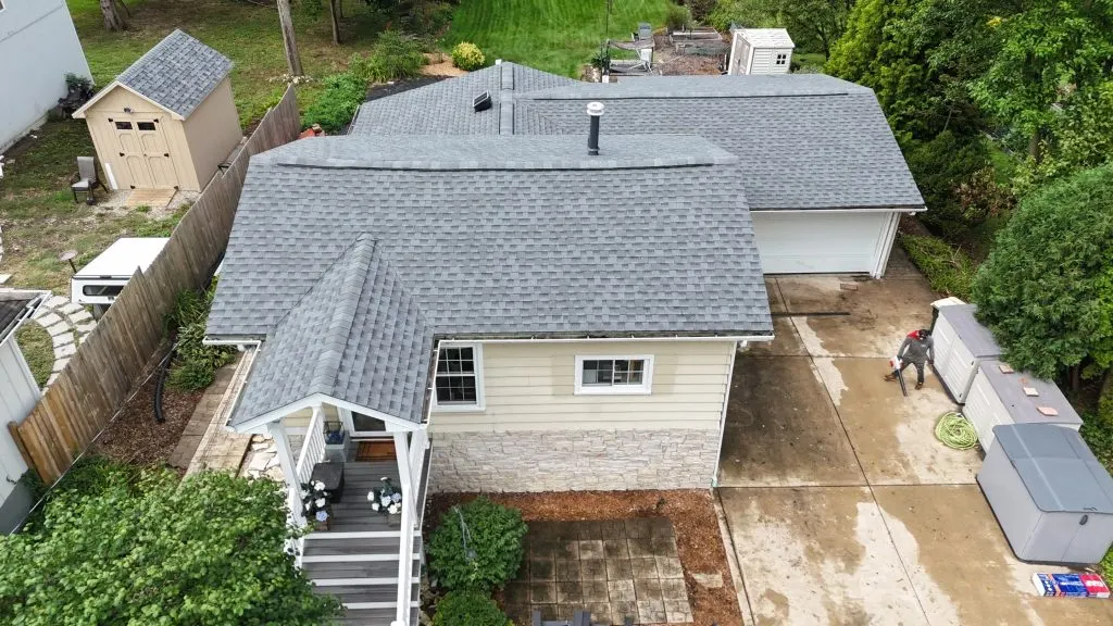 GAF Pewter Gray Roof Replacement in Warrenville, IL — Warrenville, IL — photo 1