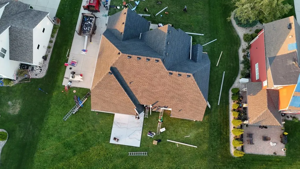 GAF Charcoal Roof Replacement in Saint John, IN — Saint John, IN — photo 2