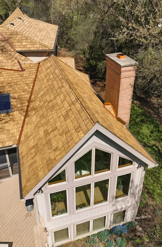 Roof replacement and copper flashing — Chicago, IL — photo 34