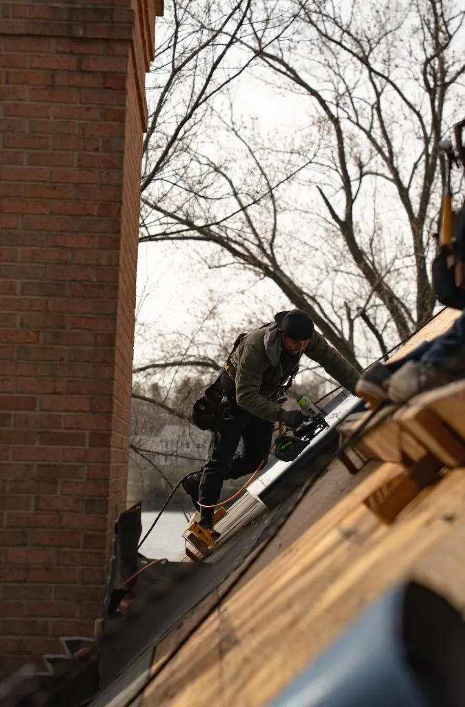 Roof replacement and copper flashing — Chicago, IL — photo 31