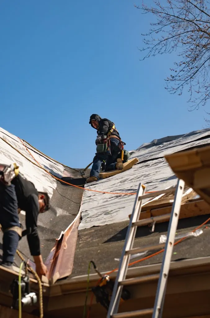 Roof replacement and copper flashing — Chicago, IL — photo 28