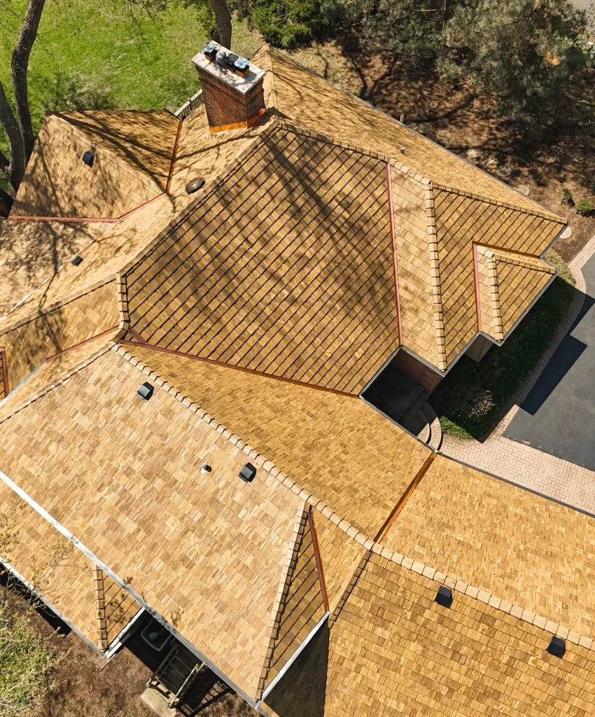 Roof replacement and copper flashing — Chicago, IL — photo 25