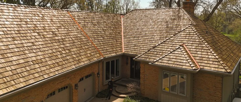 Roof replacement and copper flashing — Chicago, IL — photo 17