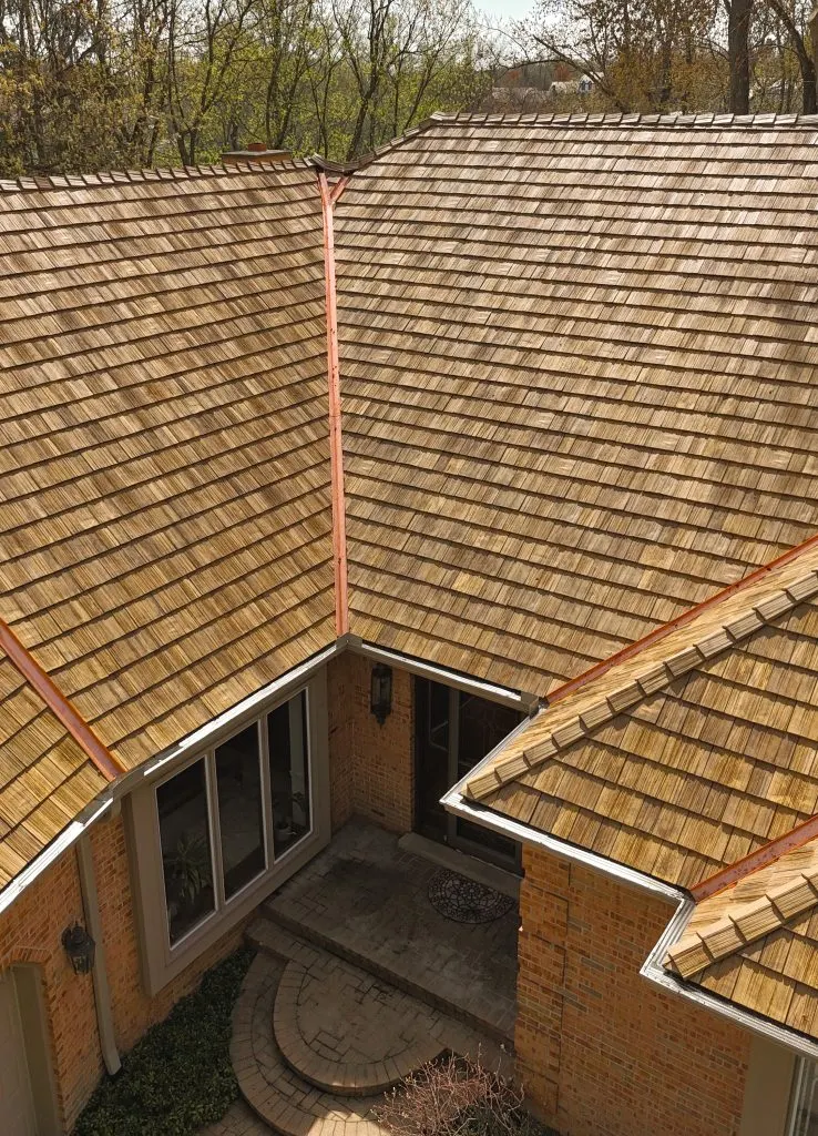Roof replacement and copper flashing — Chicago, IL — photo 16