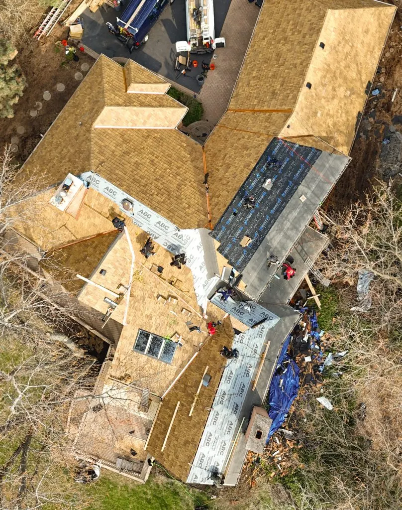 Roof replacement and copper flashing — Chicago, IL — photo 11