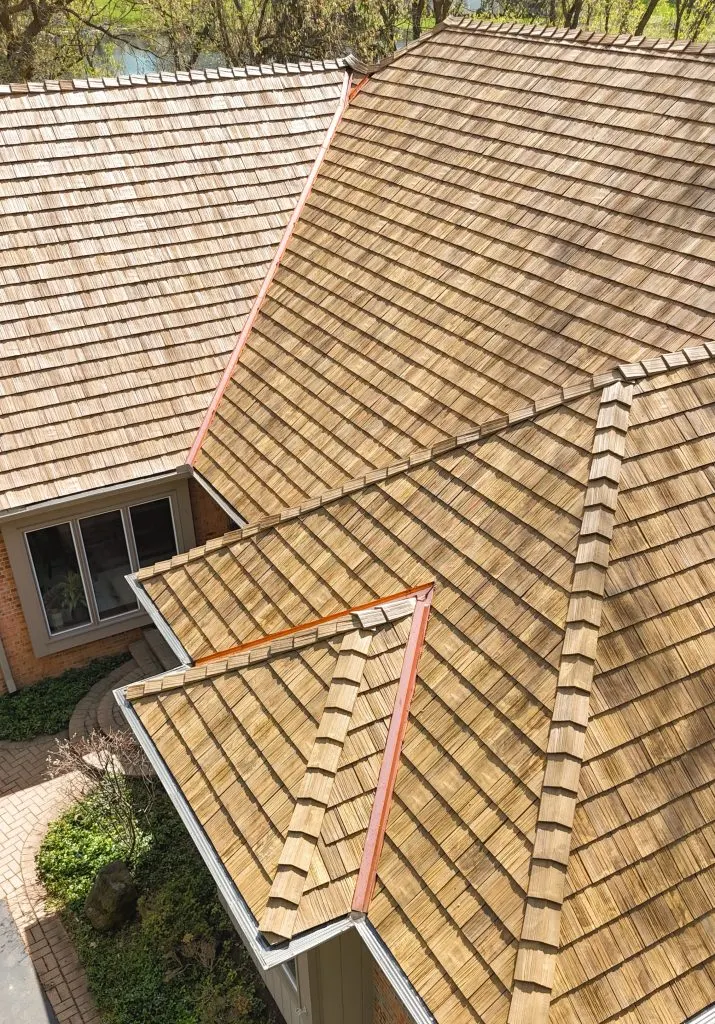 Roof replacement and copper flashing — Chicago, IL — photo 8