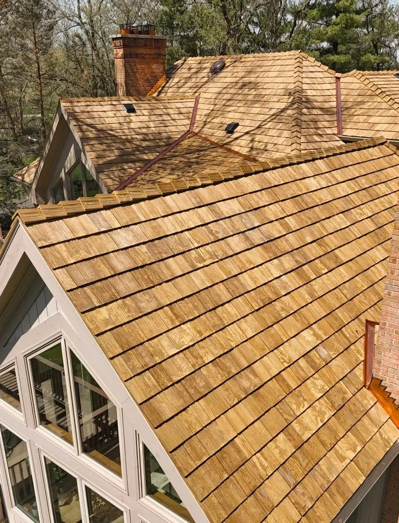 Roof replacement and copper flashing — Chicago, IL — photo 5